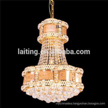 Refined Gracefulness Brass Crystal Chandelier